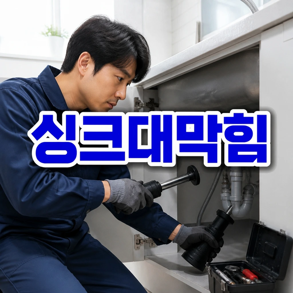 세종특별자치시 집수리견적비교 - 싱크대막힘 관련 상담 안내 이미지